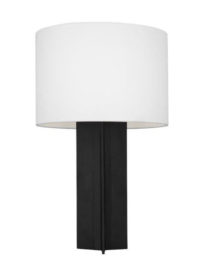 Visual Comfort Studio Ellen DeGeneres Bennett Medium Table Lamp in Aged Iron ET1491AI1