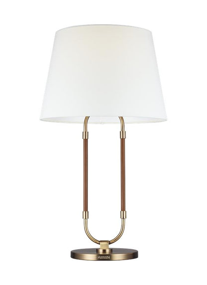 Visual Comfort Studio Lauren Ralph Lauren Katie Table Lamp in Time Worn Brass LT1021TWB1