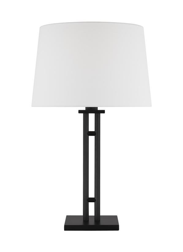 Visual Comfort Studio Lauren Ralph Lauren Haddon Medium Table Lamp in Aged Iron LT1191AI1