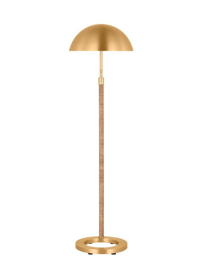 Visual Comfort Studio Christiane Lemieux Balleroy Medium Floor Lamp in Burnished Brass LXT1011BBS1