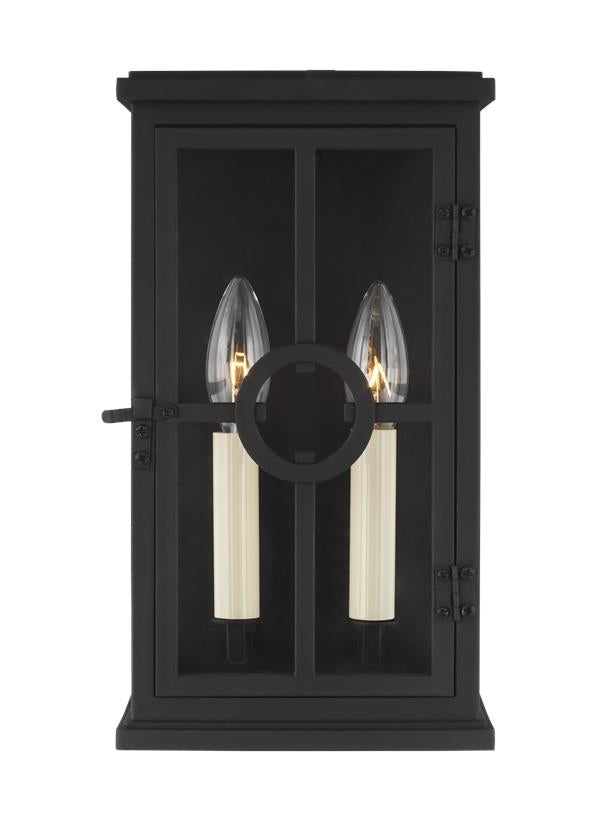 Generation Lighting Belleville Small Lantern in Textured Black OL15300TXB