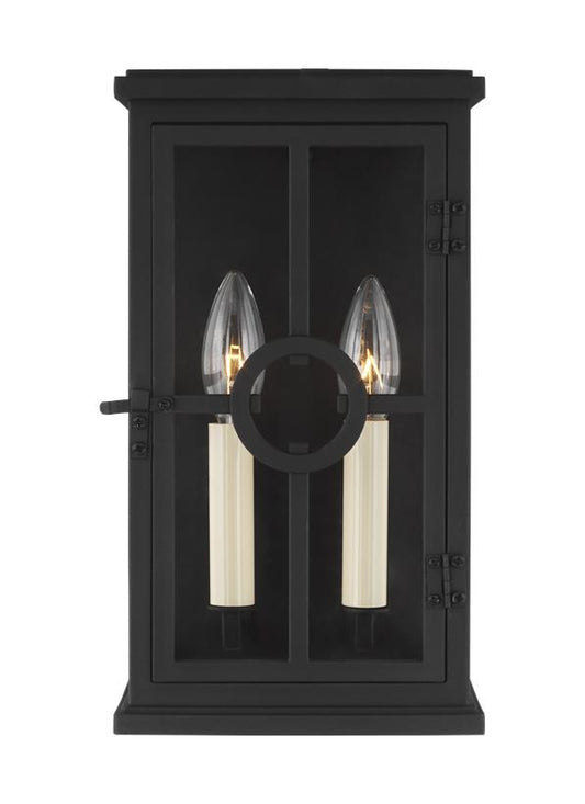 Generation Lighting Belleville Small Lantern in Textured Black OL15300TXB