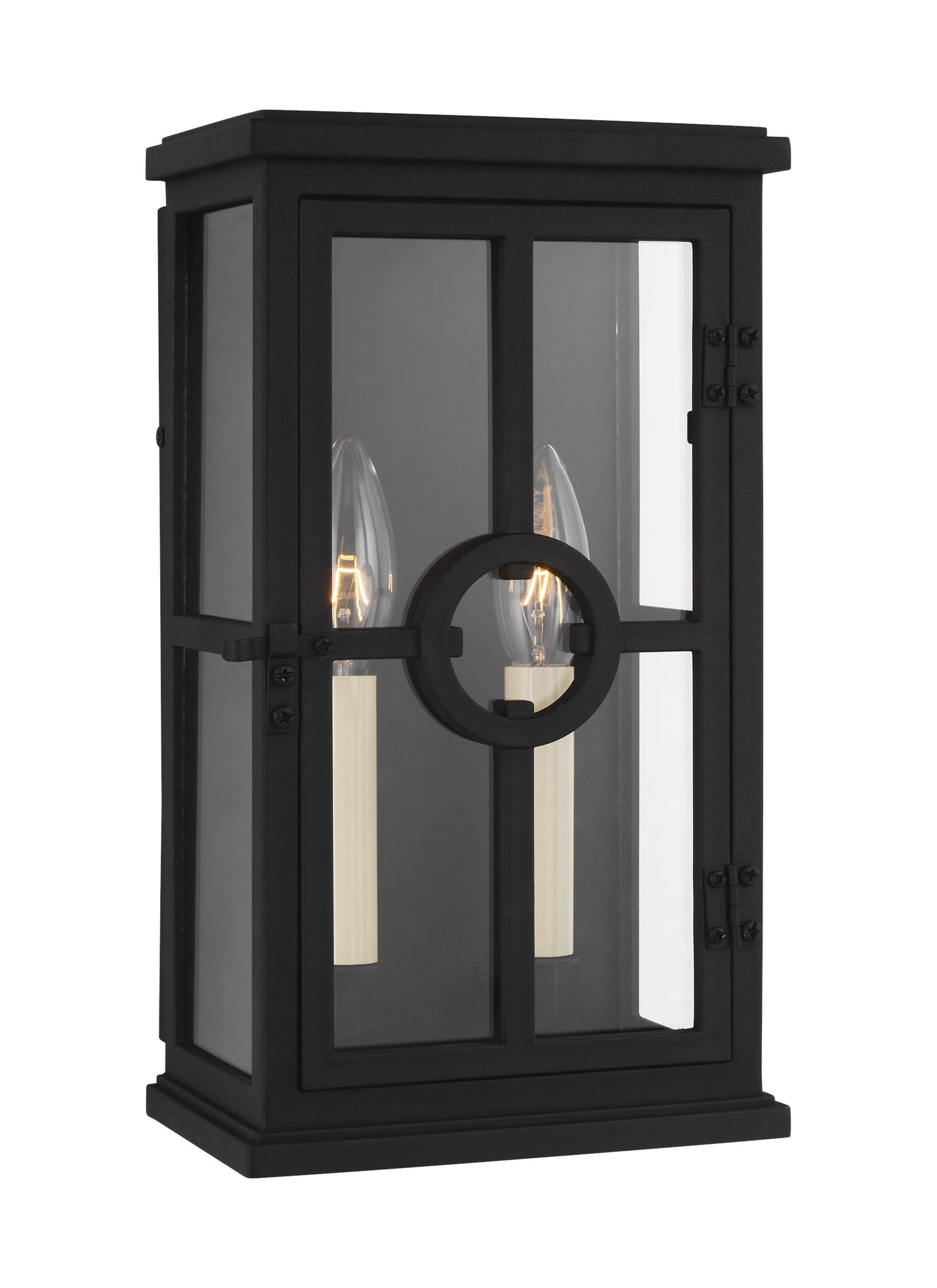 Generation Lighting Belleville Small Lantern in Textured Black OL15300TXB