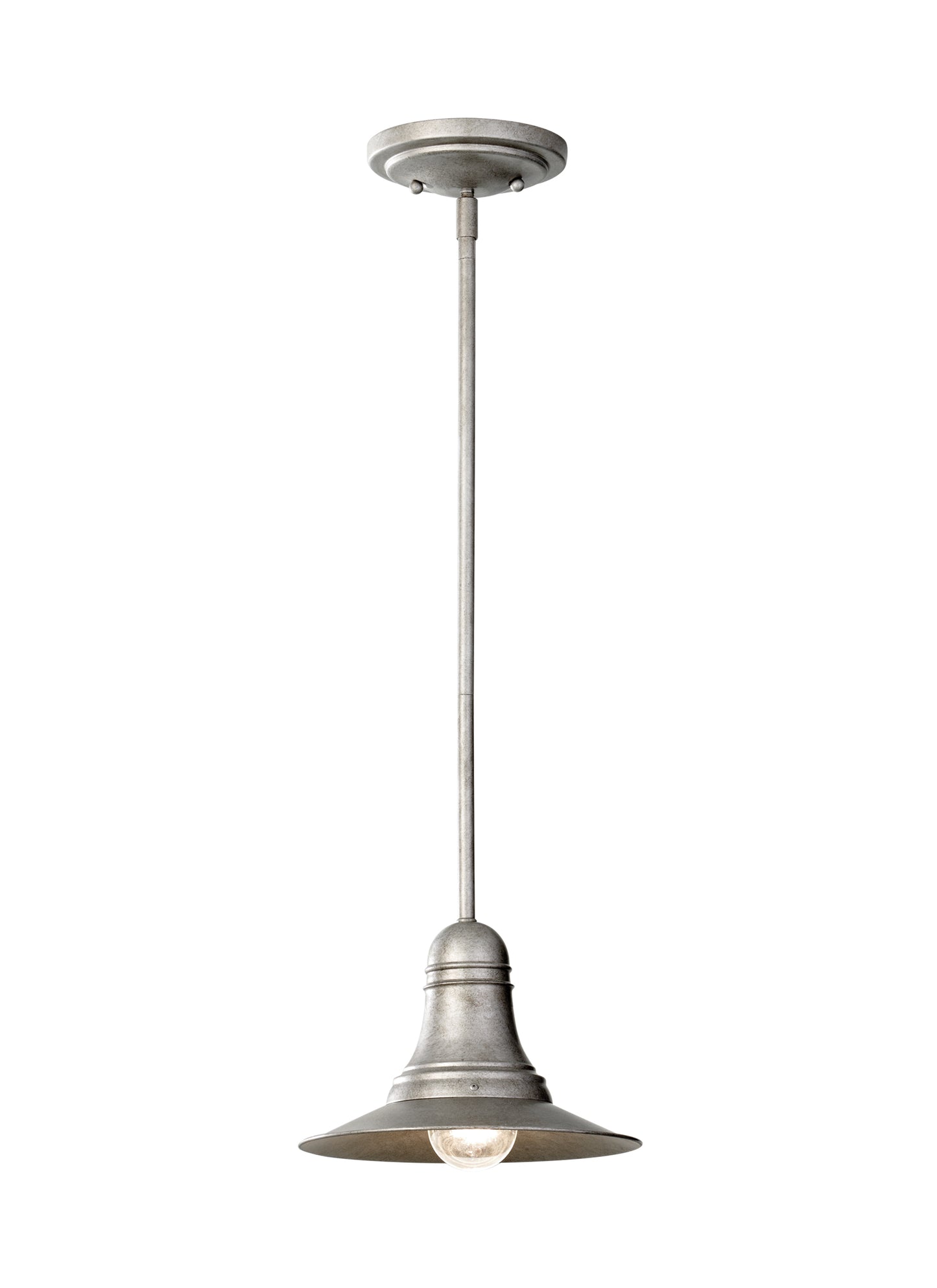 Generation Lighting Urban Renewal Warehouse Pendant in Antique Pewter P1237AP