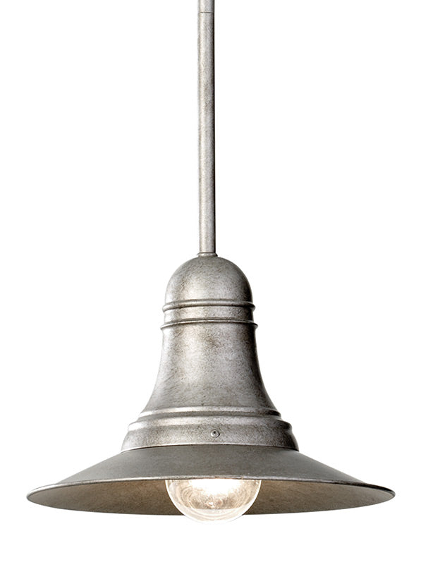 Generation Lighting Urban Renewal Warehouse Pendant in Antique Pewter P1237AP