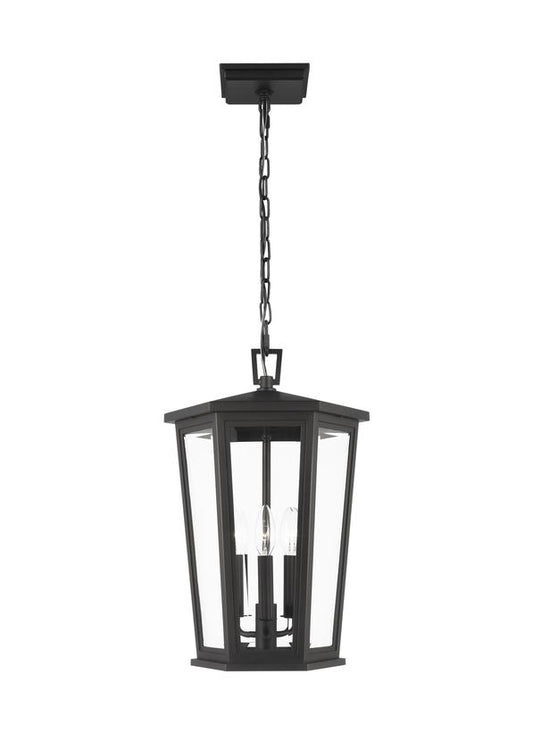 Visual Comfort Studio Sean Lavin Witley Large Post Lantern in Textured Black SLO1083TXB