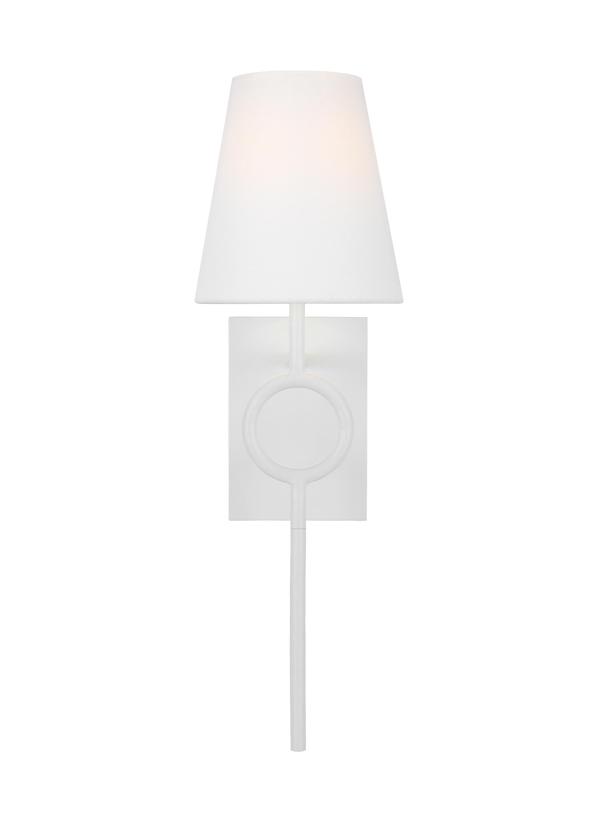 Visual Comfort Studio Thom Filicia Montour Large Sconce in Matte White TFW1021MWT