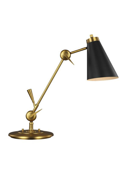 Visual Comfort Studio Thomas O'Brien Signoret Task Table Lamp in Burnished Brass TT1061BBS1