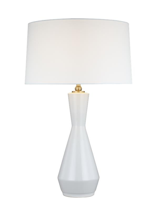 Visual Comfort Studio Thomas O'Brien Jens Table Lamp in Soft Ivory TT1221SIV1