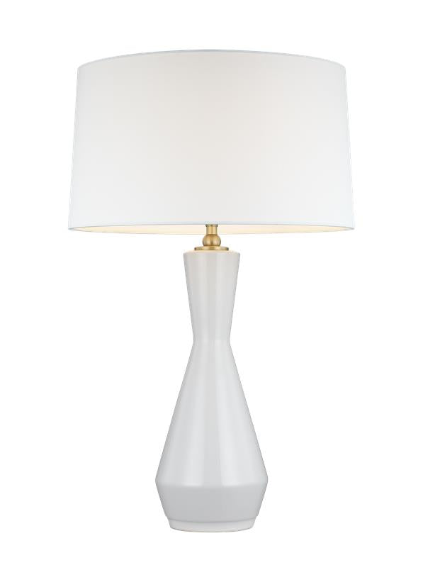 Visual Comfort Studio Thomas O'Brien Jens Table Lamp in Soft Ivory TT1221SIV1