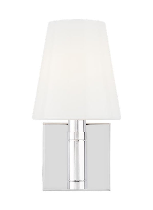 Visual Comfort Studio Thomas O'Brien Beckham Classic Square Sconce in Polished Nickel TV1011PN