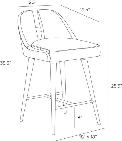 Arteriors Home Crowley Counter Stool FSI11