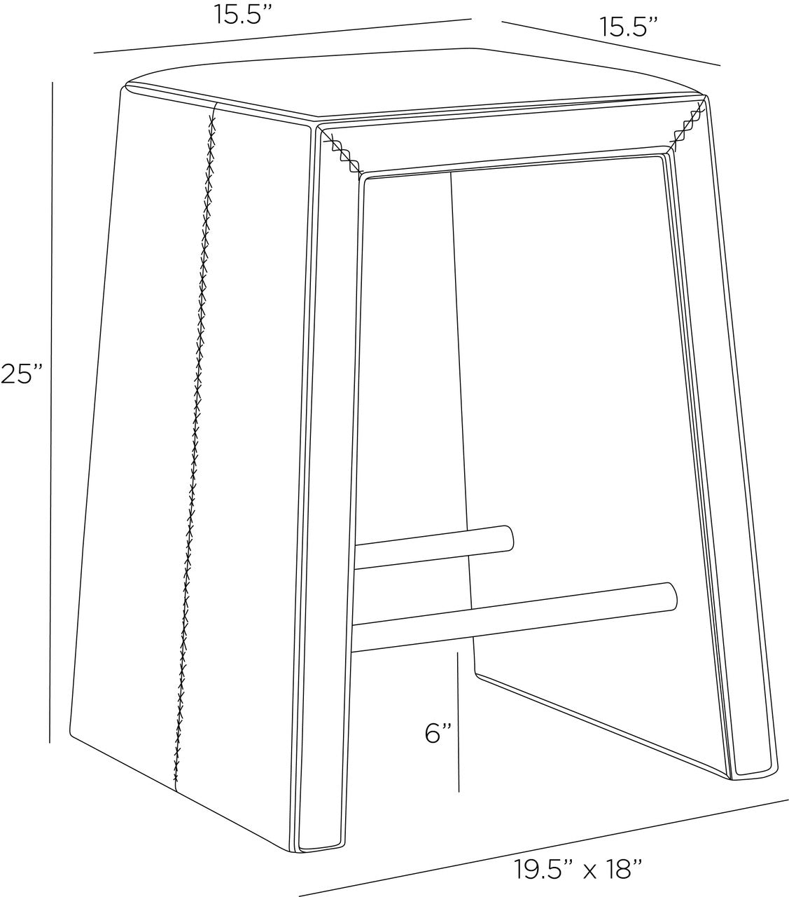 Arteriors Home Cowan Counter Stool FSI13