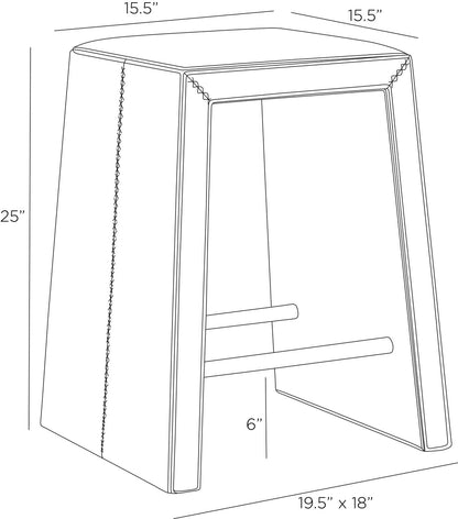 Arteriors Home Cowan Counter Stool FSI13