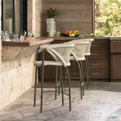 Arteriors Home Enzo Outdoor Bar Stool FSS02