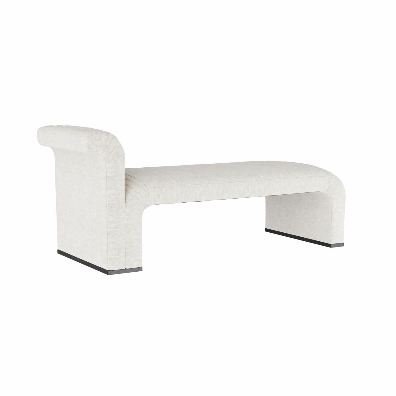 Arteriors Home Weaver Chaise Polar Boucl√© FTU03