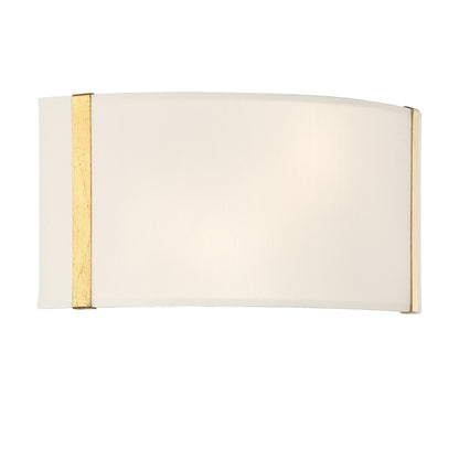 Crystorama Fulton 2 Light Antique Gold Wall Mount FUL-902-GA