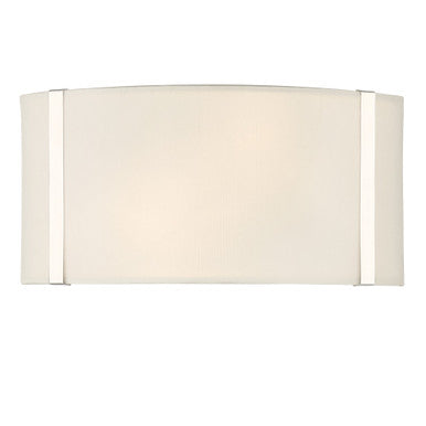 Crystorama Fulton 2 Light Polished Nickel Wall Mount FUL-902-PN