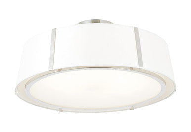 Crystorama Fulton 6 Light Polished Nickel Ceiling Mount FUL-907-PN_CEILING