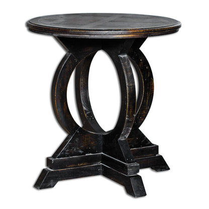 Uttermost Maiva Black Side Table 25630