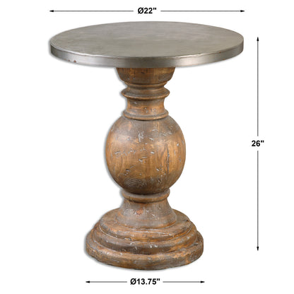 Uttermost Blythe Wooden SideTable 24491