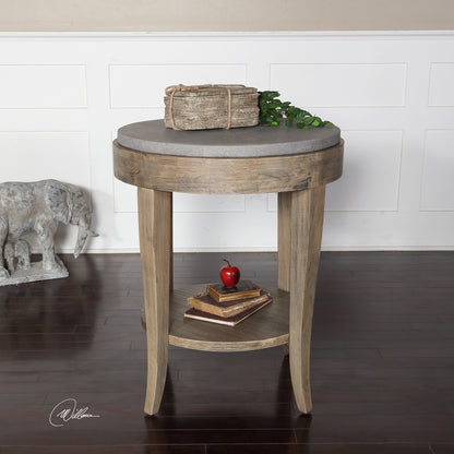 Uttermost Deka Round Side Table 25909