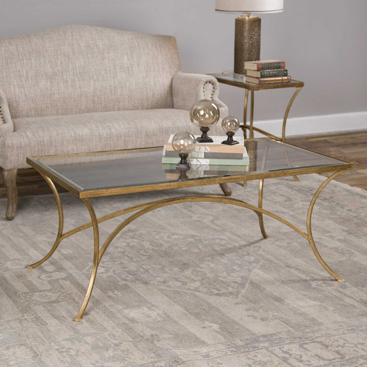 Uttermost Alayna Gold Coffee Table 24639