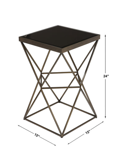 Uttermost Uberto Caged Frame Accent Table 24614