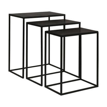 Uttermost Coreene Iron Nesting Tables S/3 25040