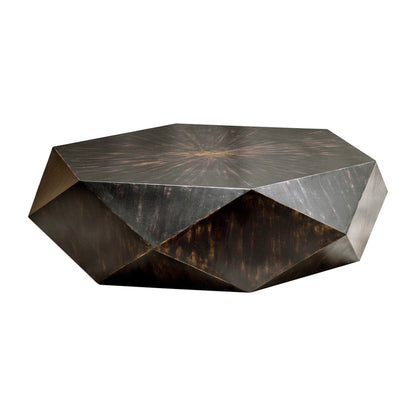 Uttermost Volker Worn Black Coffee Table 25832