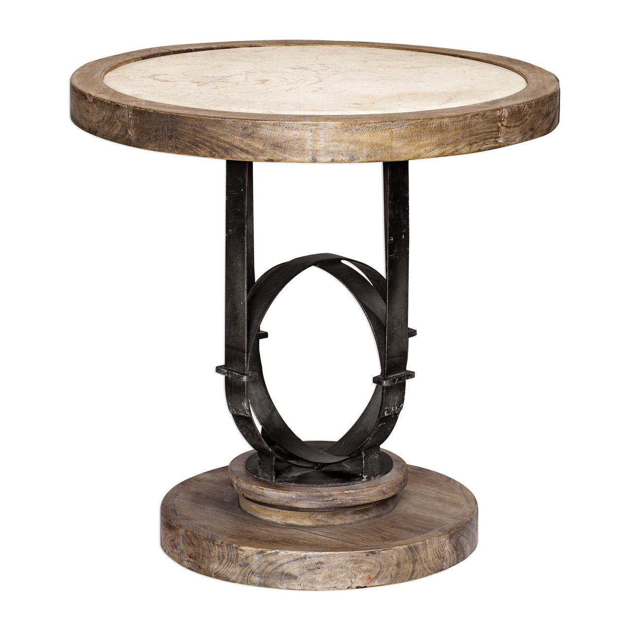 Uttermost Sydney Light Oak Side Table 25841