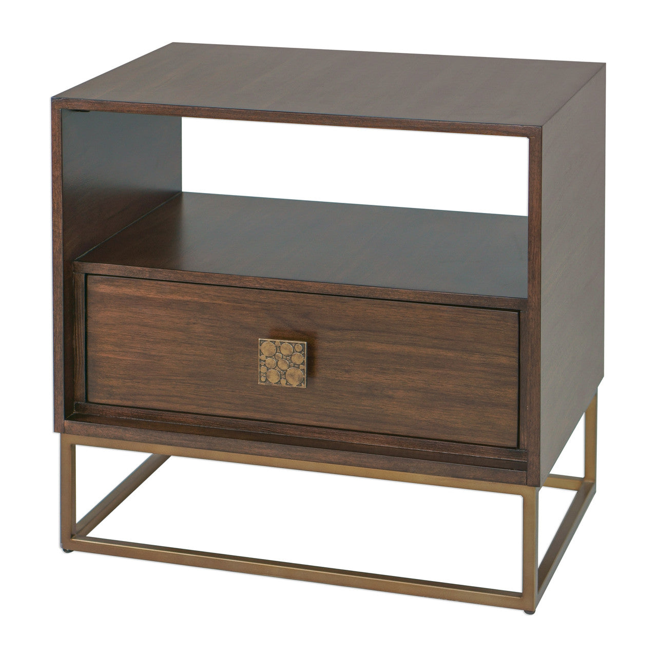 Uttermost Bexley Walnut Side Table 25318