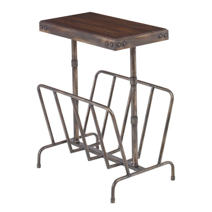 Uttermost Sonora Industrial Magazine Accent Table 25326