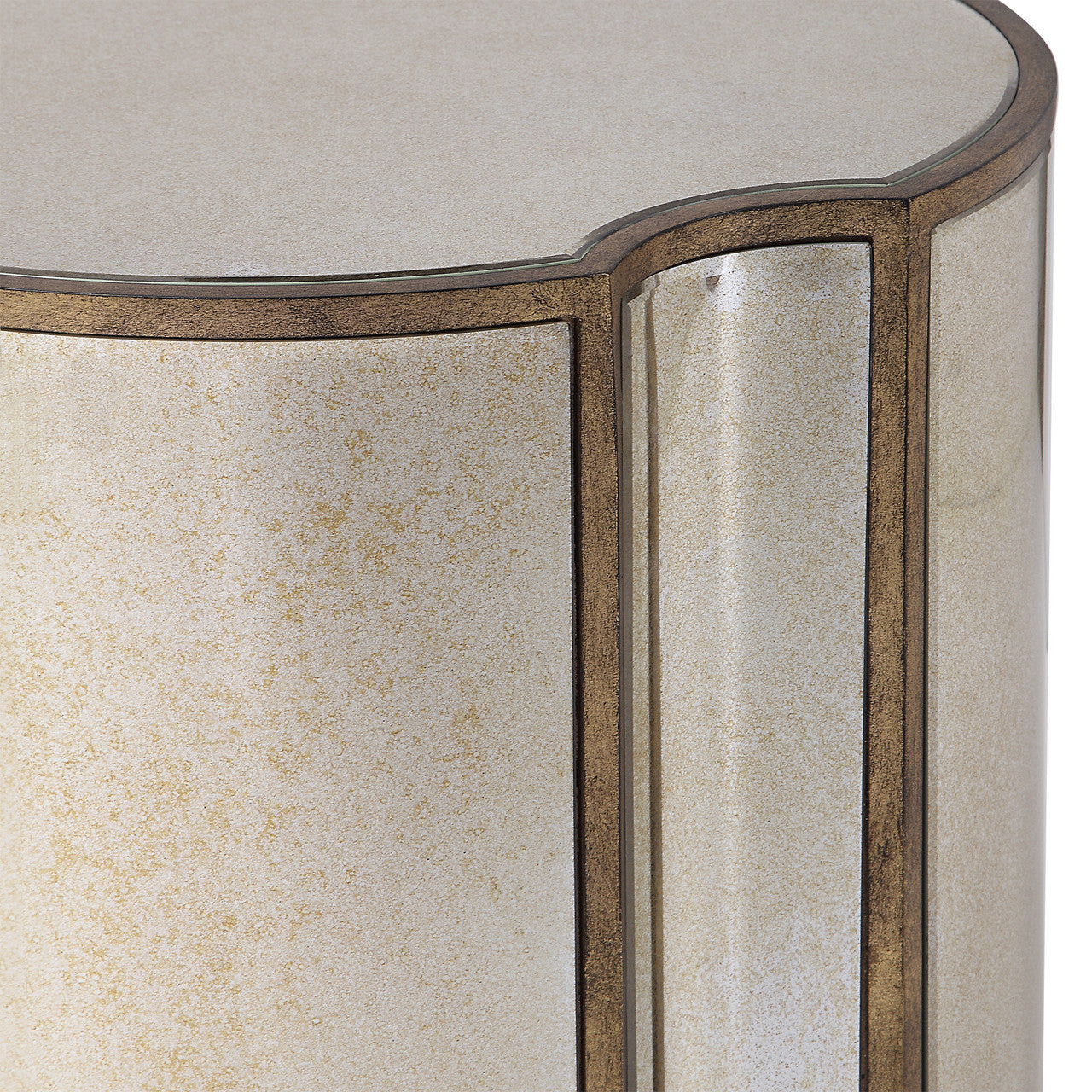 Uttermost Harlow Mirrored Accent Table 24888