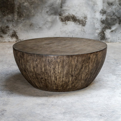 Uttermost Lark Round Wood Coffee Table 25433