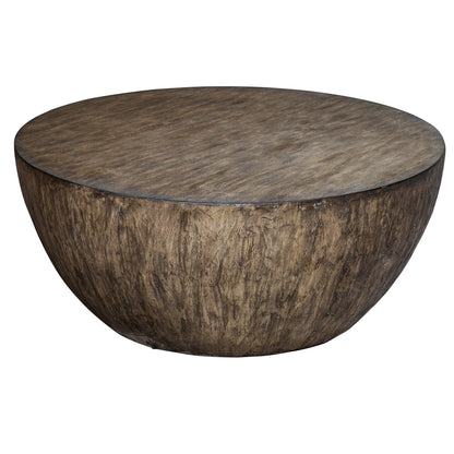 Uttermost Lark Round Wood Coffee Table 25433