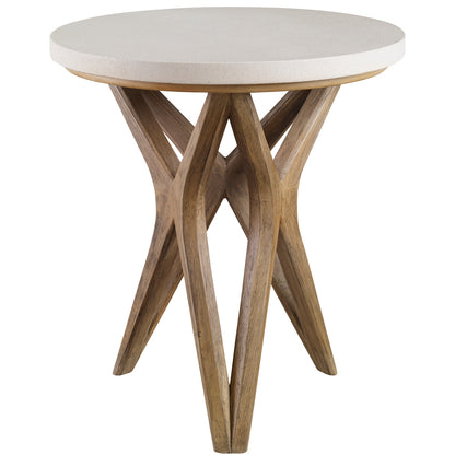 Uttermost Marnie Limestone Side Table 25437