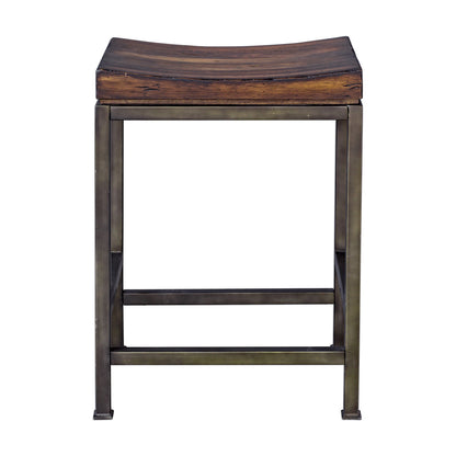 Uttermost Beck Wood Counter Stool 25441