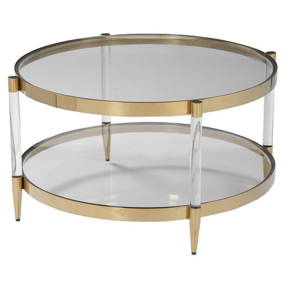 Uttermost Kellen Glass Coffee Table 24895