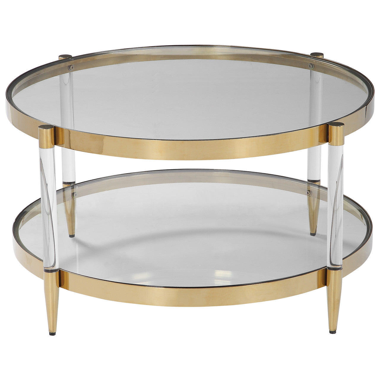 Uttermost Kellen Glass Coffee Table 24895