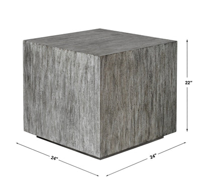 Uttermost Kareem Modern Gray Side Table 25442