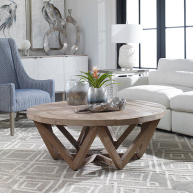 Uttermost Kendry Reclaimed Wood Coffee Table 24928