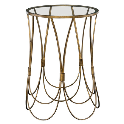 Uttermost Kalindra Gold Accent Table 25056