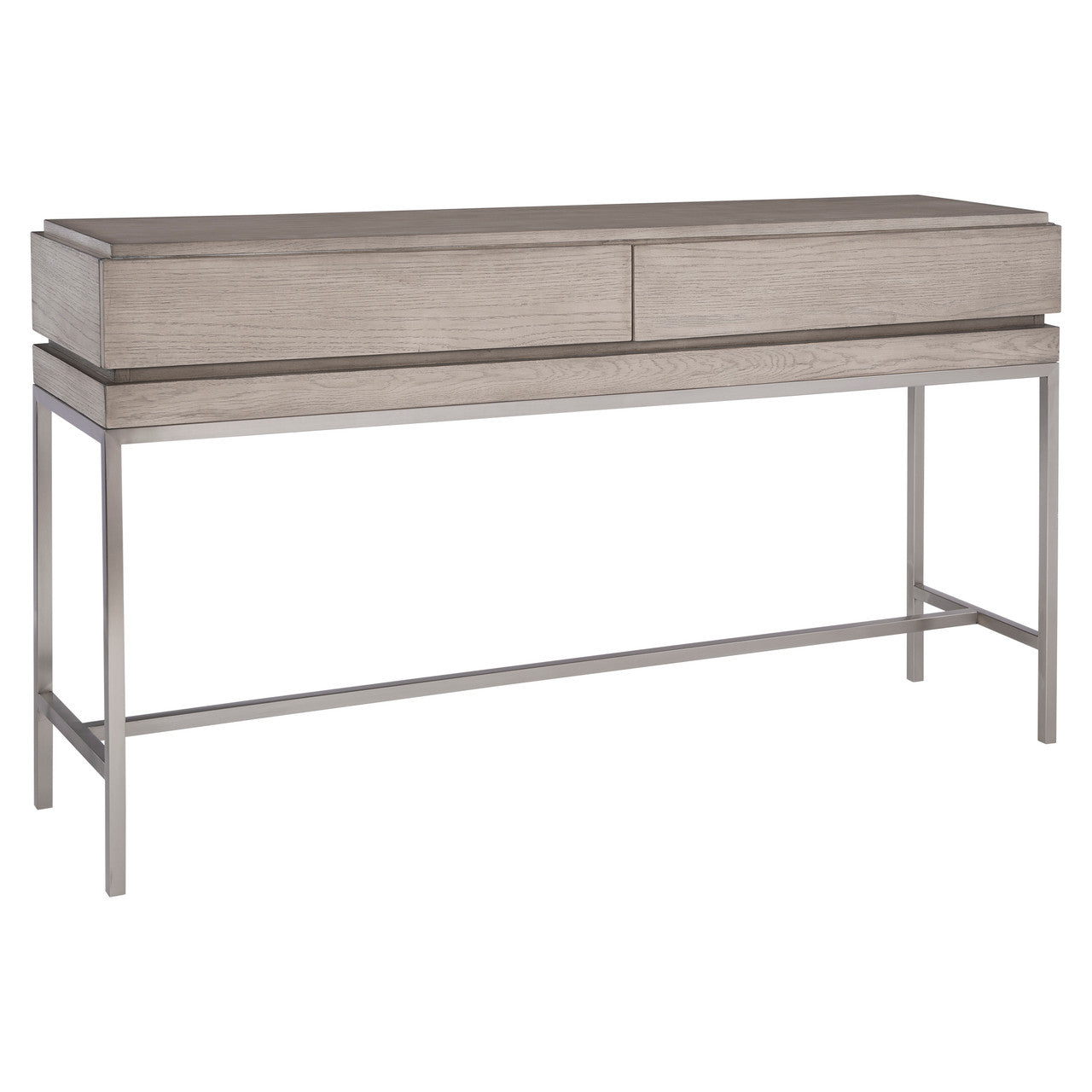 Uttermost Kamala Gray Oak Console Table 25373