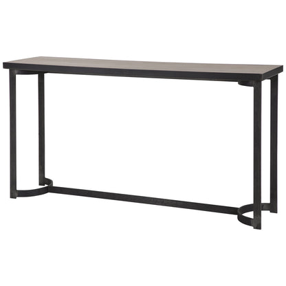 Uttermost Basuto Steel Console Table 24951