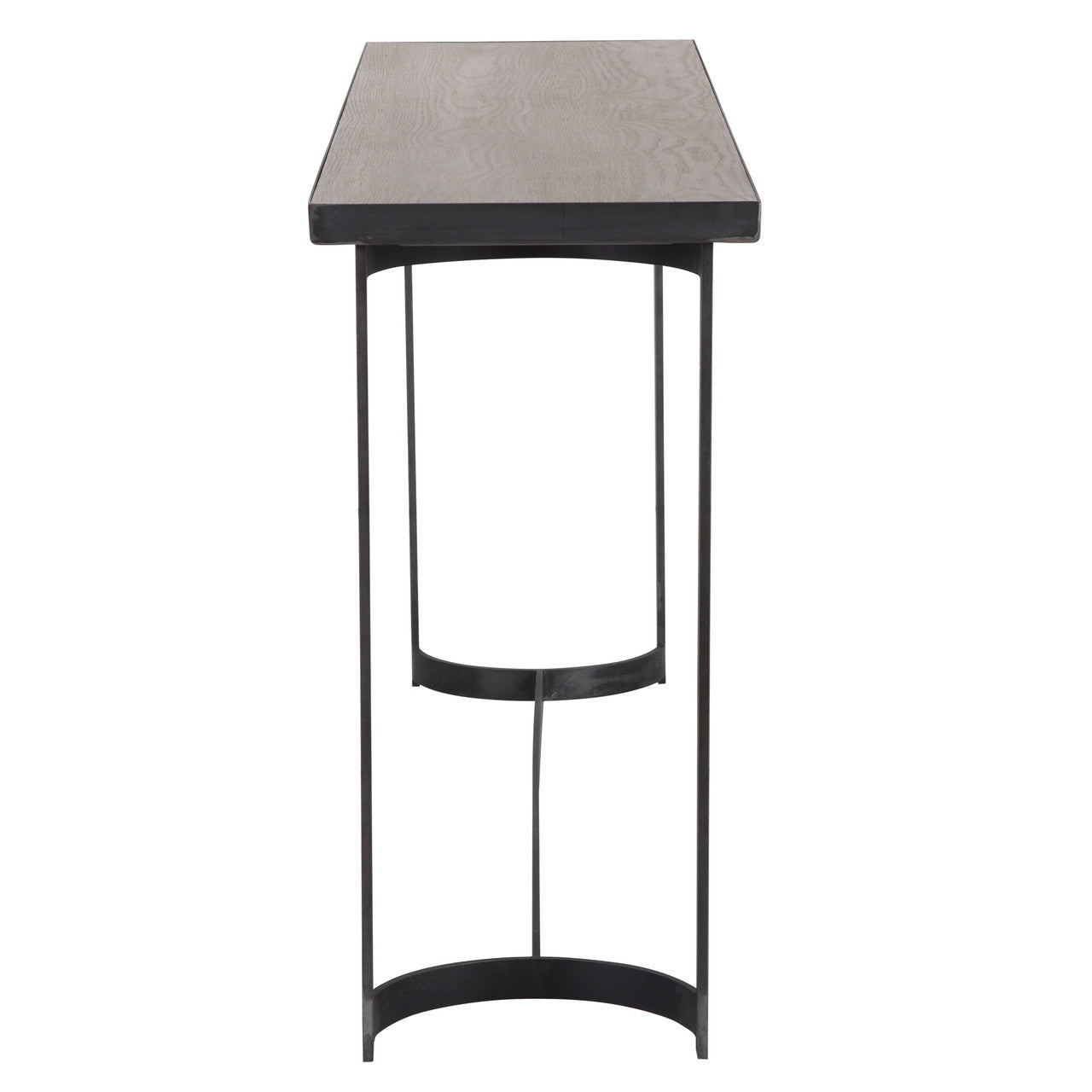 Uttermost Basuto Steel Console Table 24951