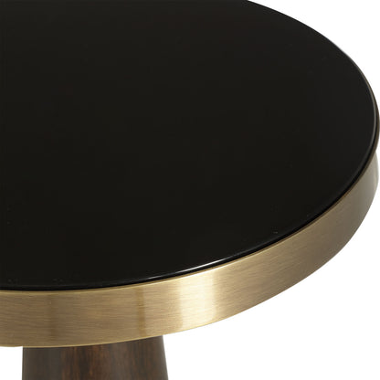 Uttermost Fortier Black Accent Table 24982