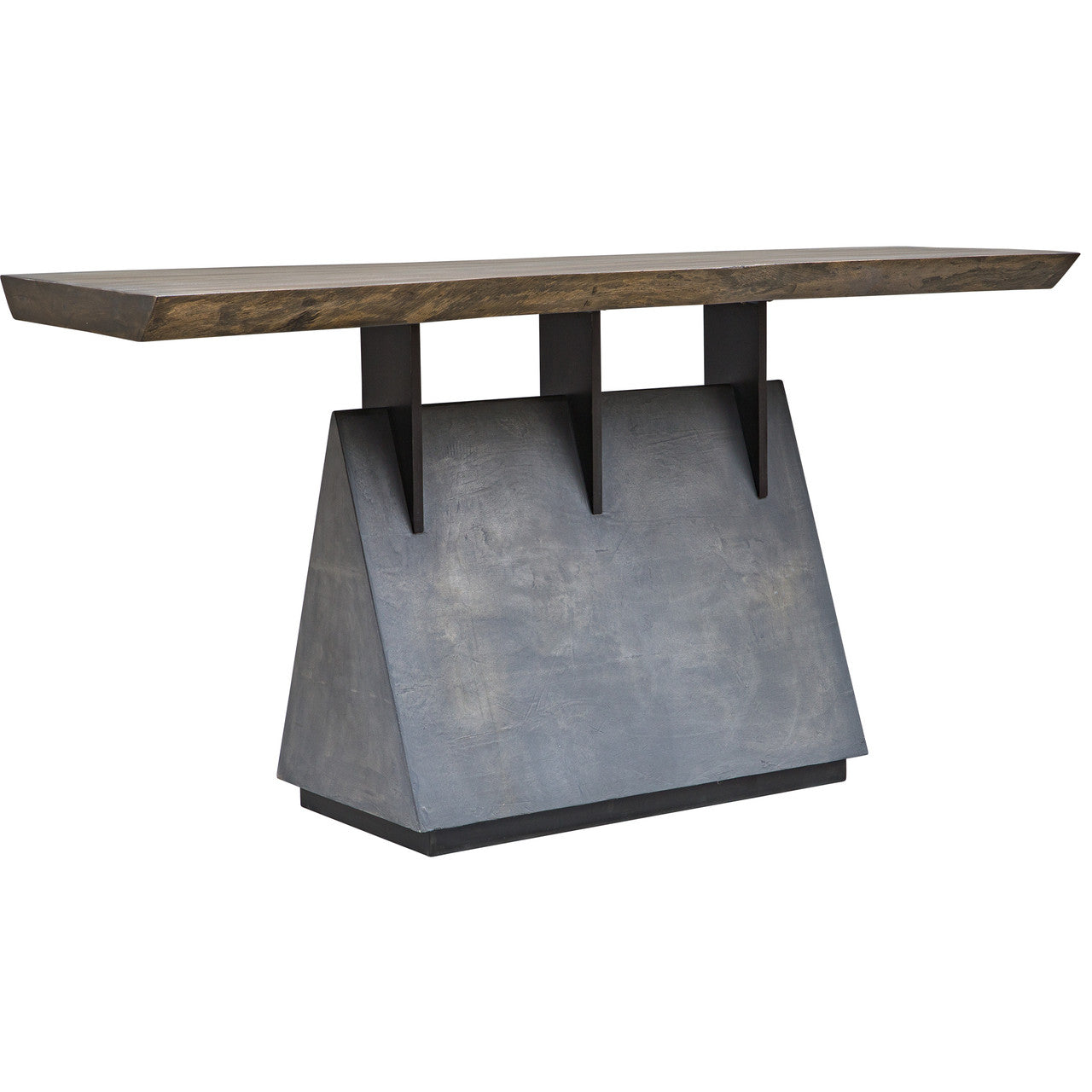 Uttermost Vessel Industrial Console Table 25482