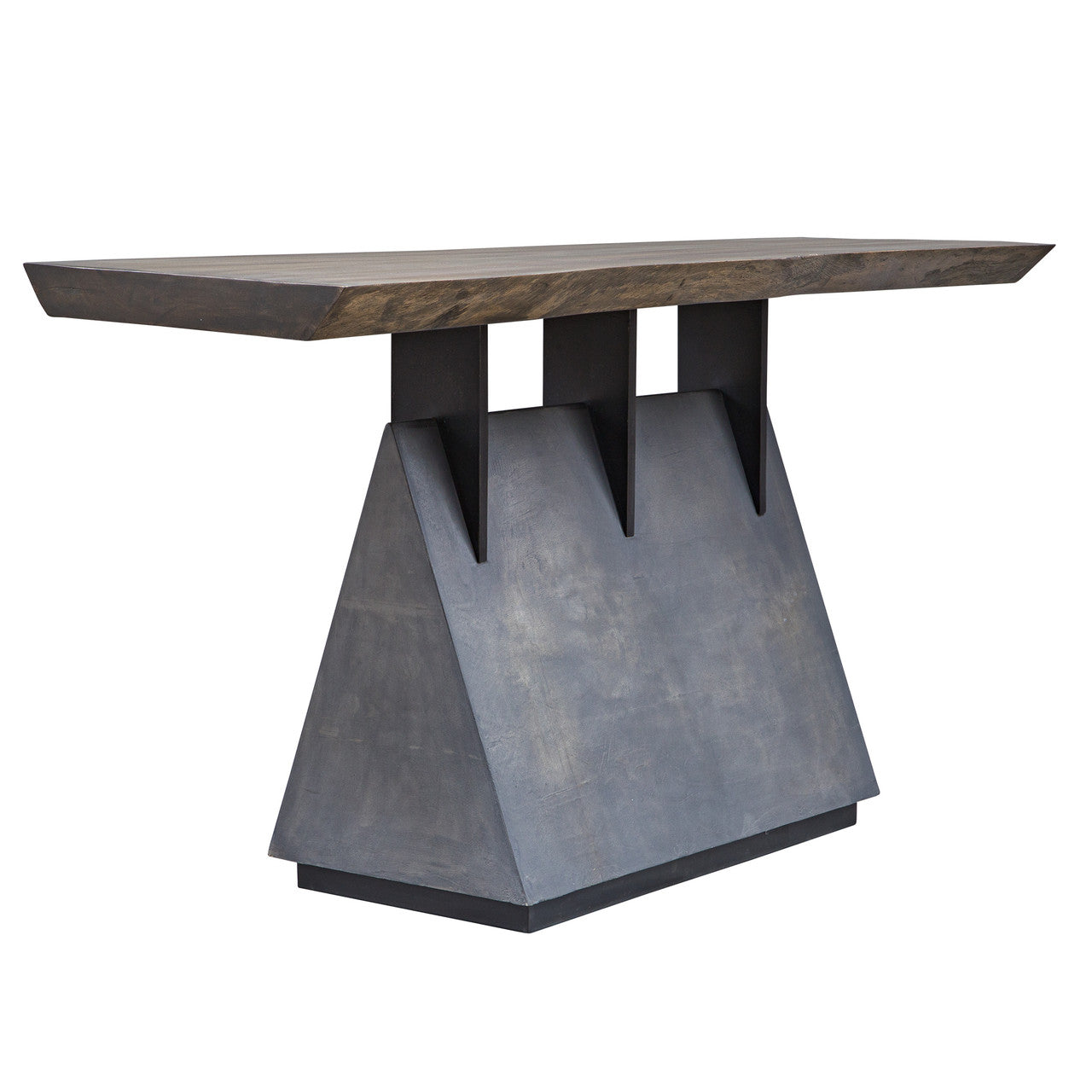 Uttermost Vessel Industrial Console Table 25482