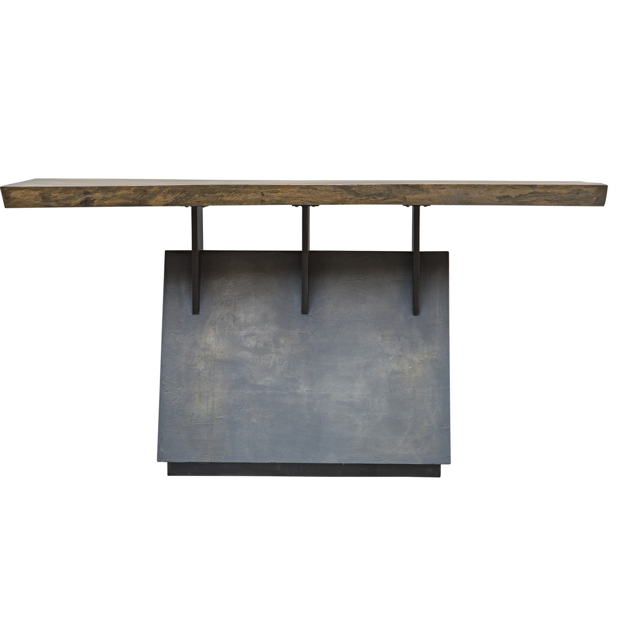 Uttermost Vessel Industrial Console Table 25482